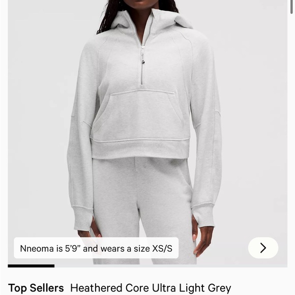 Scuba oversized half zip hoodie - Picture 1 of 5